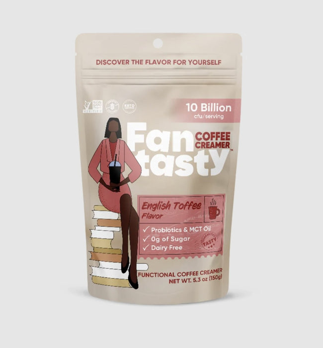 FAN TASTY FOODS: Creamer English Toffee Probiotic, 5.29 oz