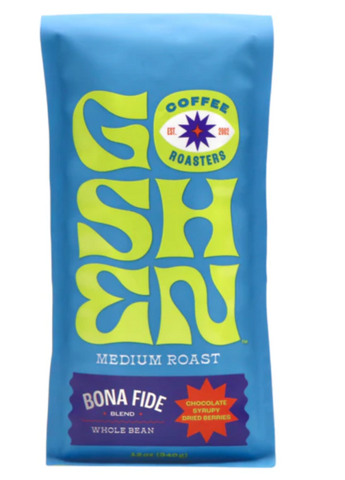 GOSHEN COFFEE ROASTERS: Coffee Wb Med Bona Fide, 12 OZ