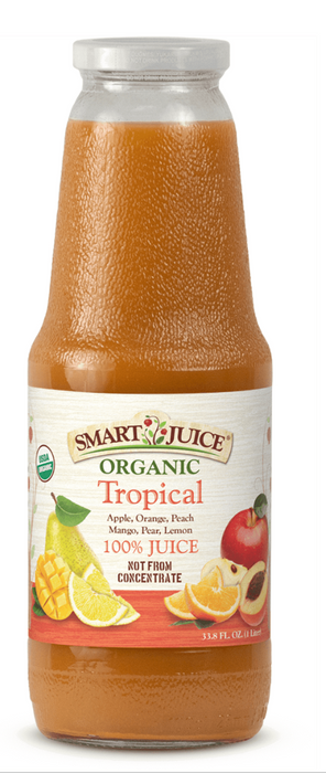 SMART JUICE: Juice Tropical Org, 33.8 FO
