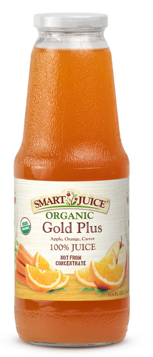 SMART JUICE: Juice Gold Plus Org, 33.8 FO