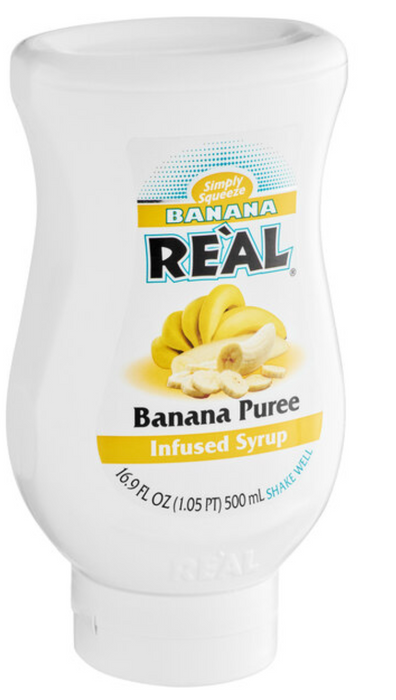 COCO REAL: Syrup Banana, 16.9 FO