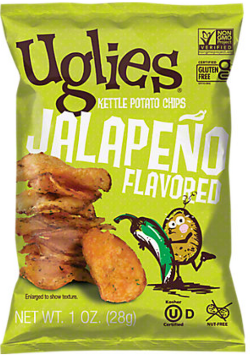 UGLIES: Chips Jalapeno, 1 OZ