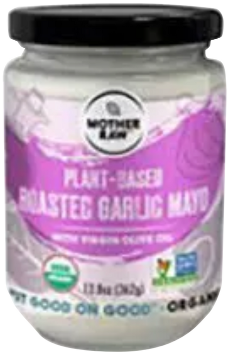 MOTHER RAW: Mayo Roasted Garlic, 12.8 oz
