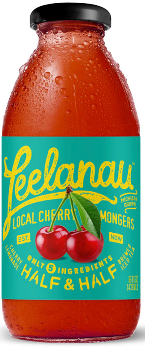 LEELANAU: Tea Half A Half Chry Lmn, 16 fo