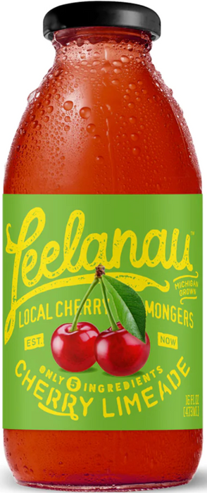 LEELANAU: Juice Limeade Cherry, 16 fo