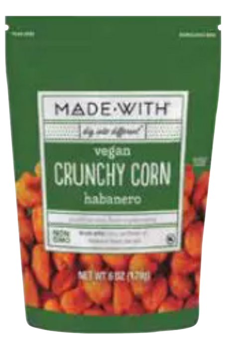MADE WITH: Corn Crunchy Habanero, 6 oz