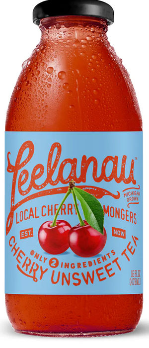 LEELANAU: Tea Cherry Unsweet Rtd, 16 fo