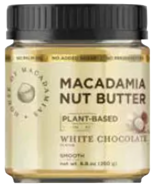 HOUSE OF MACADAMIAS: Butter Macadamia Wht Cho, 8.8 oz