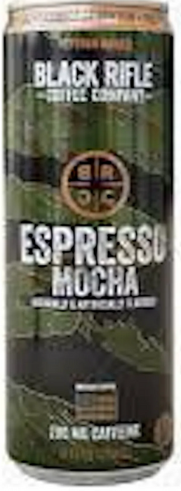 BLACK RIFLE COFFEE: Rtd Coffee Espresso Mocha, 11 fo