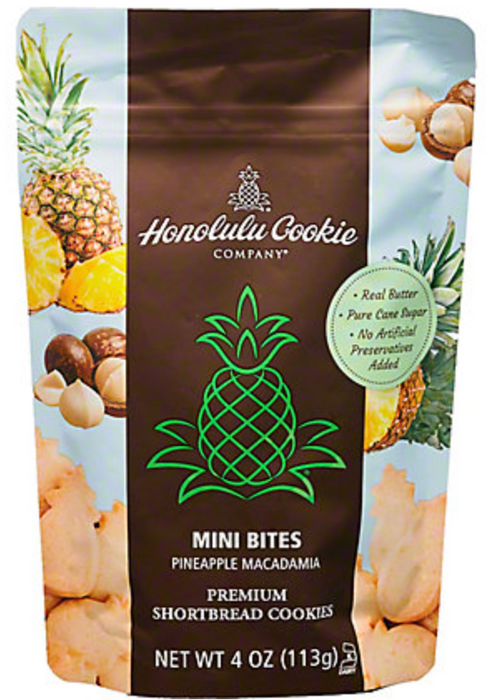 HONOLULU COOKIE COMPANY: Cookie Pineapple Macadamia Sb, 4 OZ