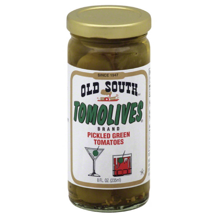 OLD SOUTH: Tomolives Pickled Green Tomatoes, 8 oz