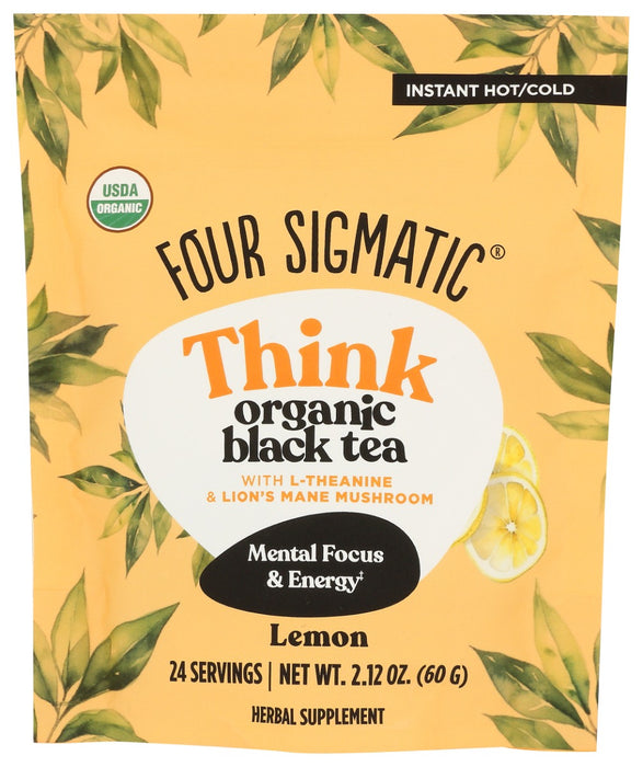 FOUR SIGMATIC: Think Organic Black Tea, 2.12 oz