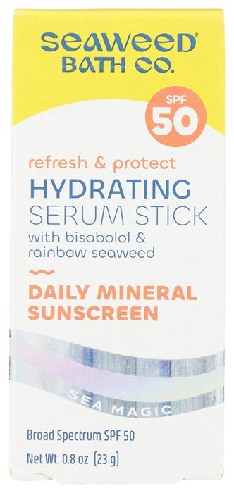 SEAWEED BATH COMPANY: Hydrating Serum Stick SPF 50, 0.8 oz