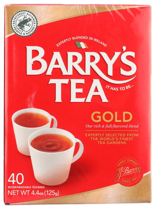 BARRYS: Gold Blend 40 Teabags, 4.4 oz