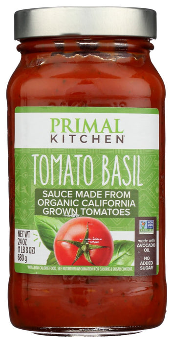 PRIMAL KITCHEN: Tomato Basil Marinara Sauce, 24 oz