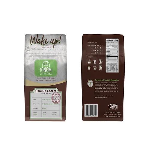 TONOMI: Wake Up Ground Coffee, 12 oz