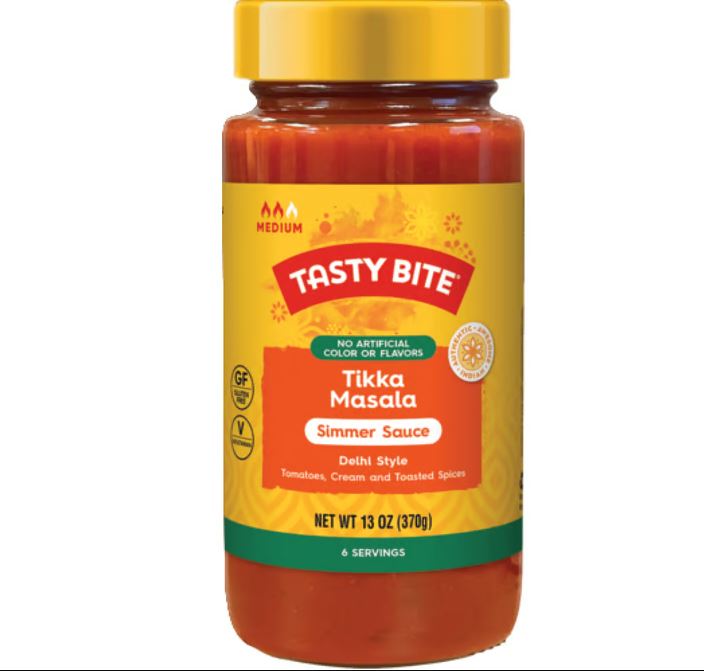 TASTY BITE: Tikka Masala Simmer Sauce, 13 oz