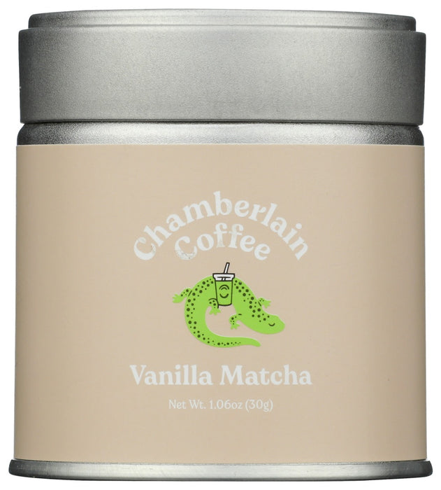 CHAMBERLAIN COFFEE: Vanilla Matcha Green Tea Powder, 1.06 oz
