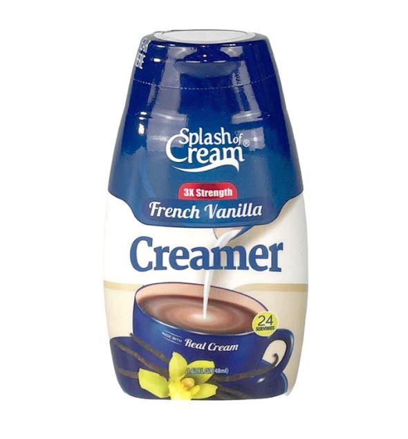 DREAMPAK LLC: Splash Of Cream French Vanilla Creamer, 1.62 oz
