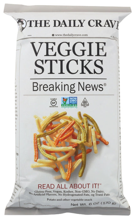 THE DAILY CRAVE: Veggie Sticks Original, 6 oz