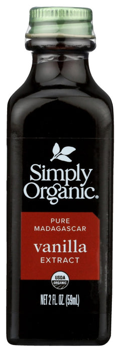 SIMPLY ORGANIC: Pure Madagascar Vanilla Extract, 2 oz