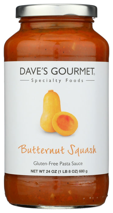 DAVES GOURMET: Butternut Squash Pasta Sauce, 24 oz