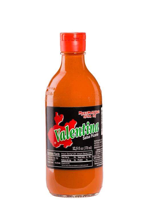 VALENTINA: Sauce Black Hot, 12.5 oz