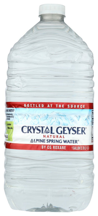 CRYSTAL GEYSER ALPINE SPRING: Natural Alpine Spring Water, 1 ga