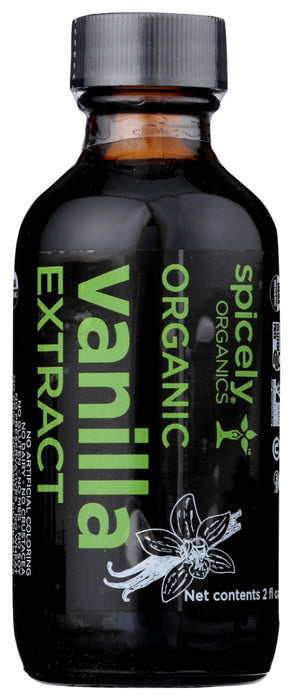 SPICELY ORGANICS: Organic Vanilla Extract, 2 fo