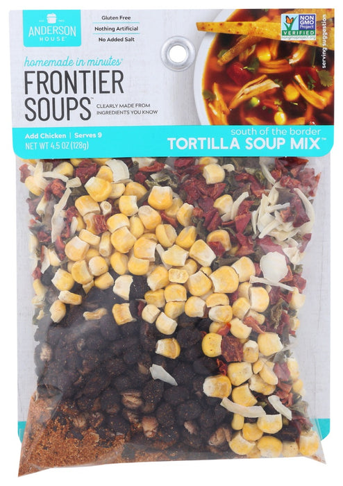 FRONTIER SOUP: Tortilla Soup Mix, 4.5 oz