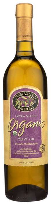 NAPA VALLEY NATURALS: Organic Extra Virgin Olive Oil, 25.4 fo