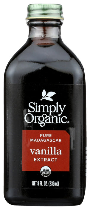 SIMPLY ORGANIC: Pure Madagascar Vanilla Extract, 8 oz