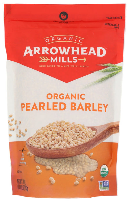 ARROWHEAD MILLS: Organic Pearled Barley, 28 oz