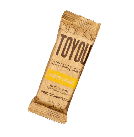 TOYOU SNACKS: Mango Yogurt Bar, 1.41 oz