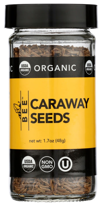 BEESPICES: Organic Caraway Seeds, 1.7 oz