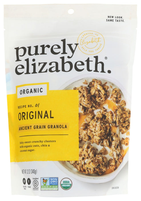 PURELY ELIZABETH: Granola Ancient Grain Original, 12 oz